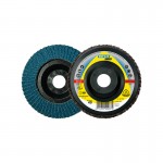 KLINGSPOR  SMT 325 Disc lamalar cu taler din material plastic, 125x22,23 mm Korn 40 cu degajare (10 bucati)