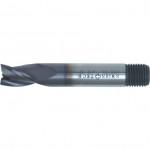 CROMWELL  SwissTech. 32, Short Slot Drill, 10mm, 3fl, Threaded Shank, Cobalt High Speed Steel, TiAlN