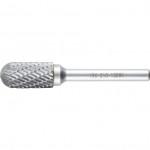 CROMWELL  Burghiu Carbid - Capat rotund cilindric 12.7x25 mm CYLINDRICAL BALL NOSED CARB' BURR DBL CU