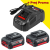BOSCH GBA18V + GAL1880CV Set 2 acumulatori Li-Ion, 18V, 5Ah 