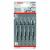 BOSCH T244D Set 5 panze Speed for Wood 100 mm
