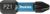 MAKITA  Set 2 biti slim Impact Black 25 mm, PZ1