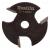 MAKITA  DISC PENTRU FREZARE 3 DINTI 4 MM (DOAR CUTIT)