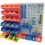 CROMWELL  Kit panou din plastic cu 44 de cutiutii si agatatori (fara unelte si suruburi) LOUVRE PANEL & BIN KIT 44-PCE