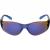 CROMWELL  Halo. Safety Glasses, Blue Mirror Lens, Frameless, Impact-Resistant/High-Temperature Resistant