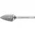CROMWELL  Freza Carbid - Varf ascutit 12x25 mm POINTED TREE CARBIDE BURR CUT 9