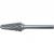CROMWELL  Freza Carbid - conica 14° 3x6x12 mm CONICAL 14 DEG CARBIDE BURR DBL CUT