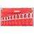 CROMWELL  Cheie combinata scurta - Set 10-19 mm SHORT ARM COMBINATION SPANNER SET 10PC