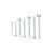 CROMWELL  Set chei combinate e 1/8-1/2